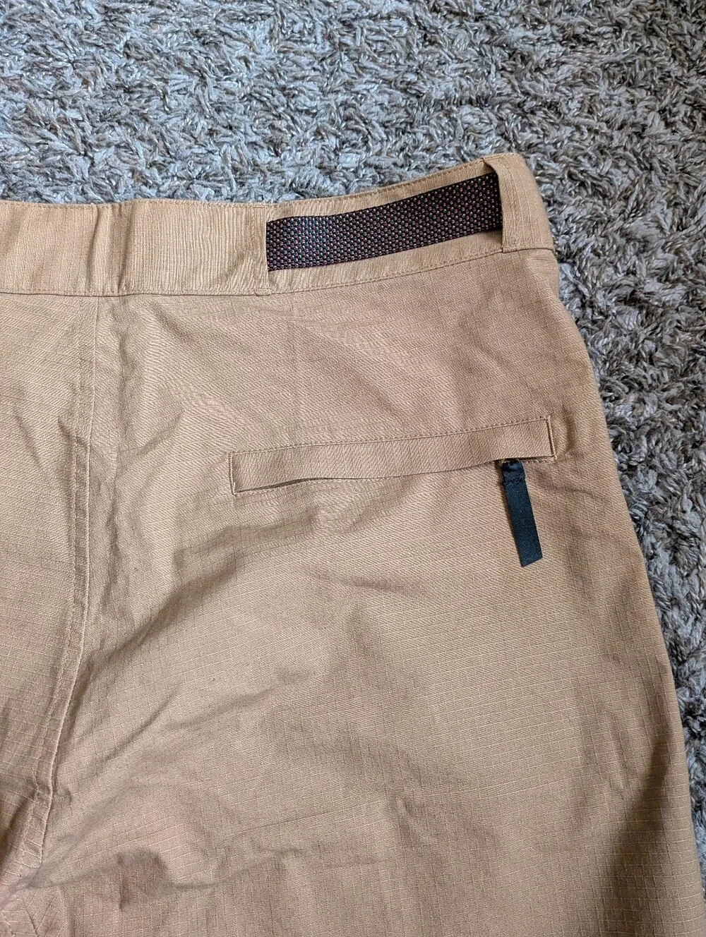 NWT Nike SB Skateboarding Brown Belted Cotton Ripstop 8